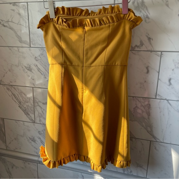 French Connection Mini Ruffle Dress - Picture 4 of 6